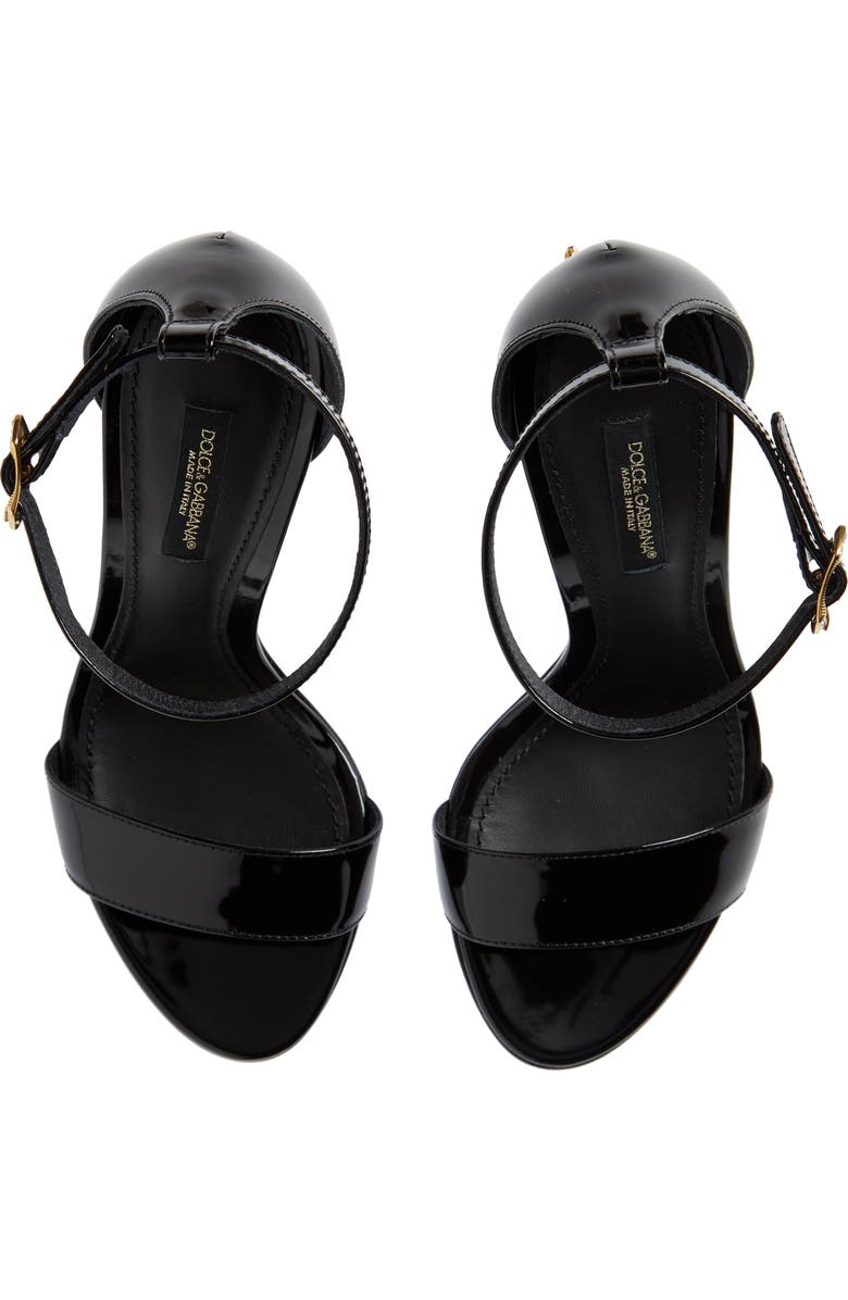 Dolce&Gabbana Keira Baroque DG Heel Sandal, Alternate, color,