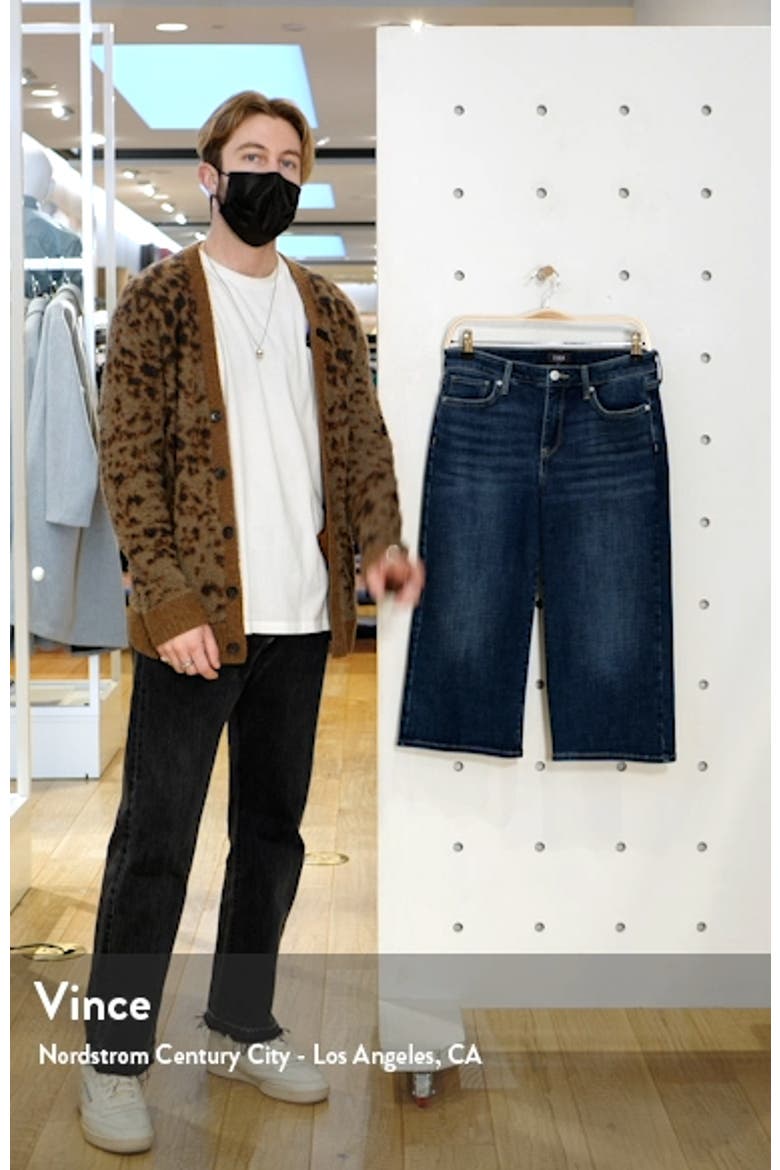 Wide Leg Pedal Pusher Jeans video