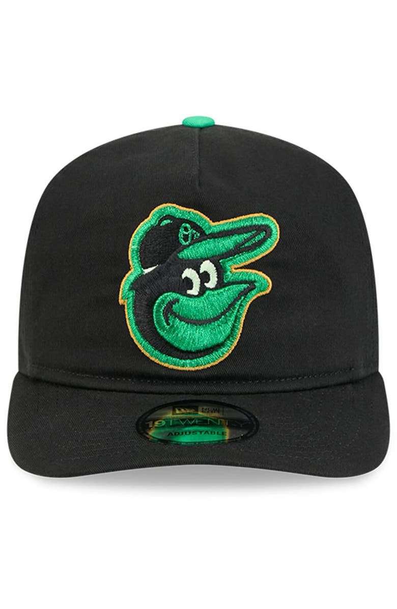 New Era Men's New Era  Black Baltimore Orioles 2026 St. Patrick's Day 19TWENTY Adjustable Hat, Alternate, color, Black