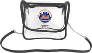 LOGO BRANDS New York Mets Sideline Clear Purse
