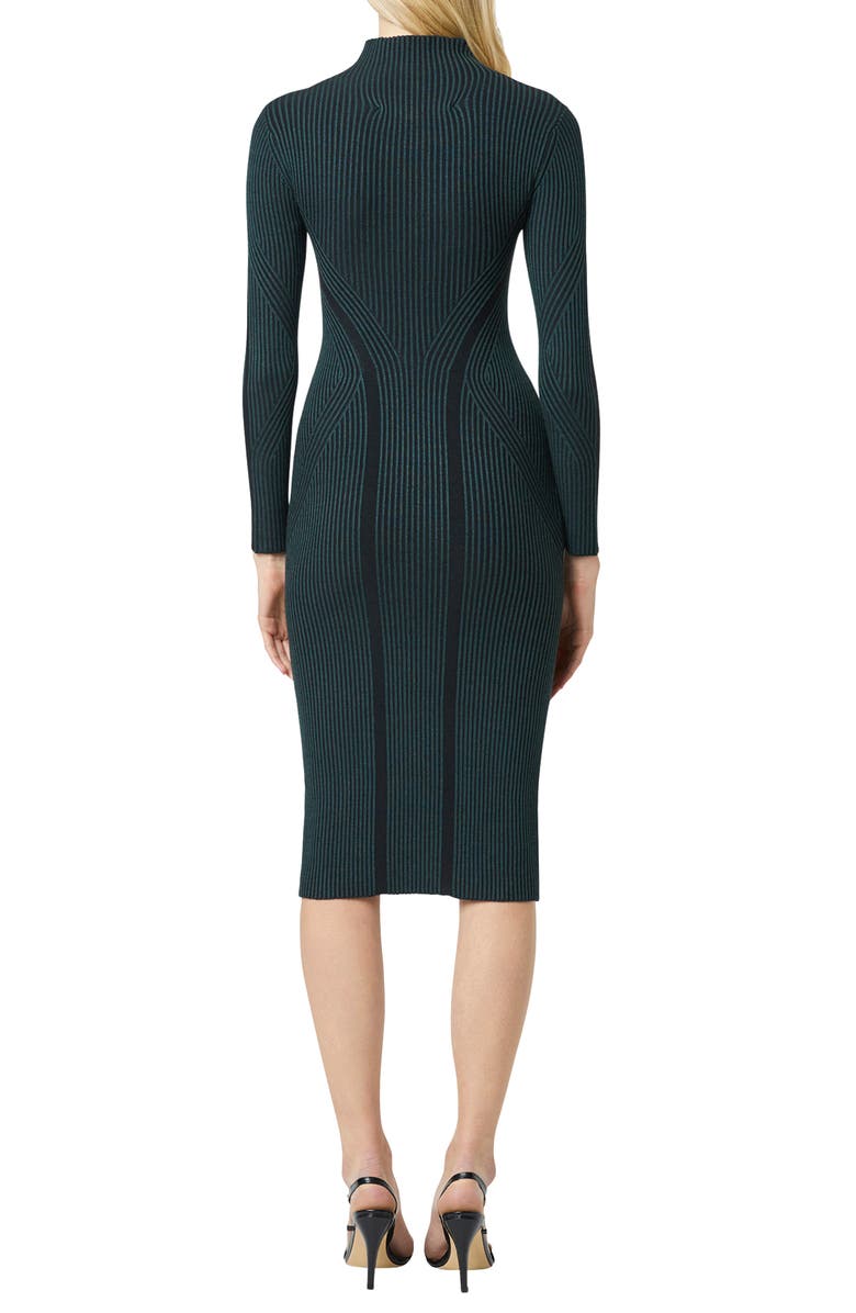 French Connection Simona Long Sleeve Rib Sweater Dress, Alternate, color,