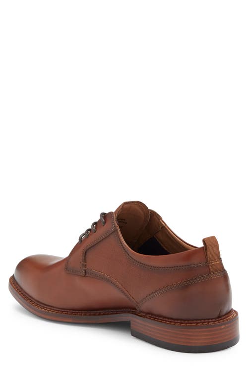 Steve Madden Espen Plain Toe Derby In Cognac