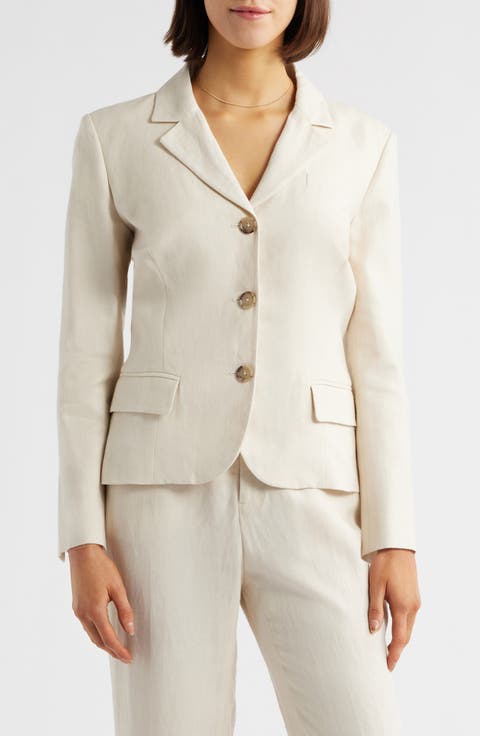 The Smart Linen Blend Blazer