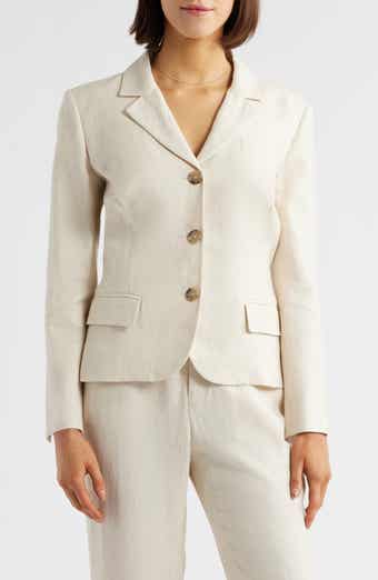 FRAME The Smart Linen Blend Blazer
