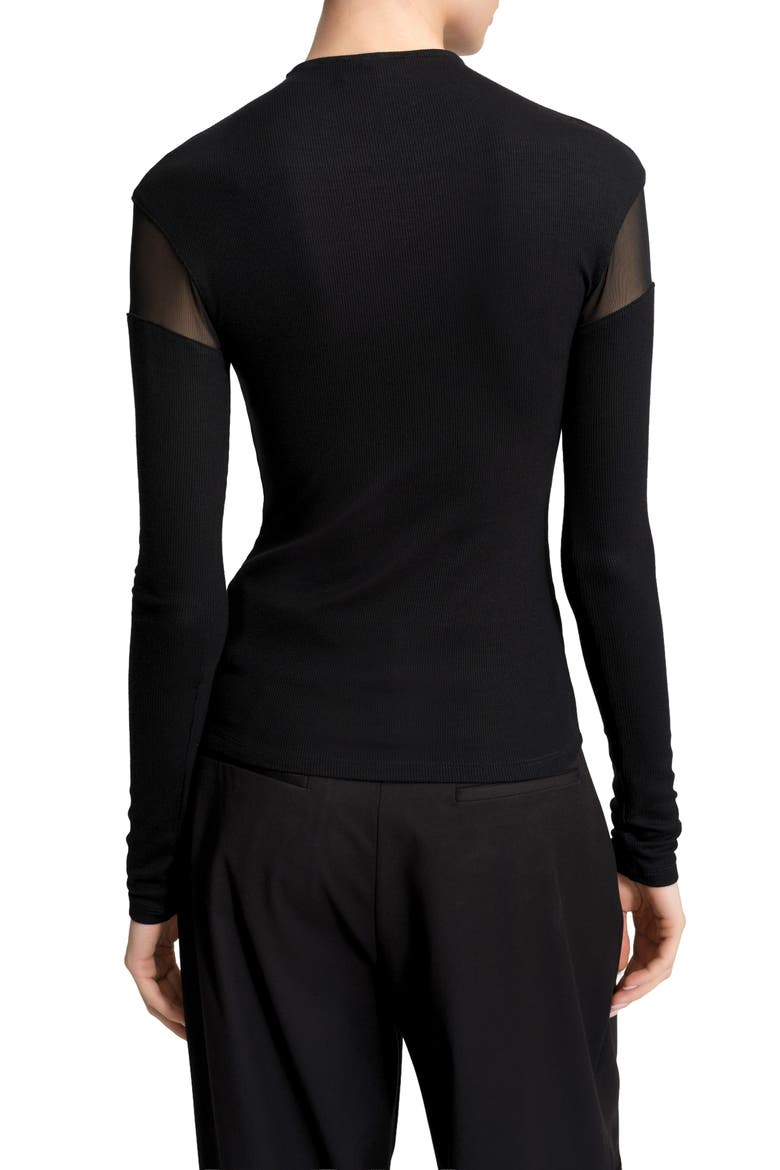 Aiva Top, Alternate, color, BLACK