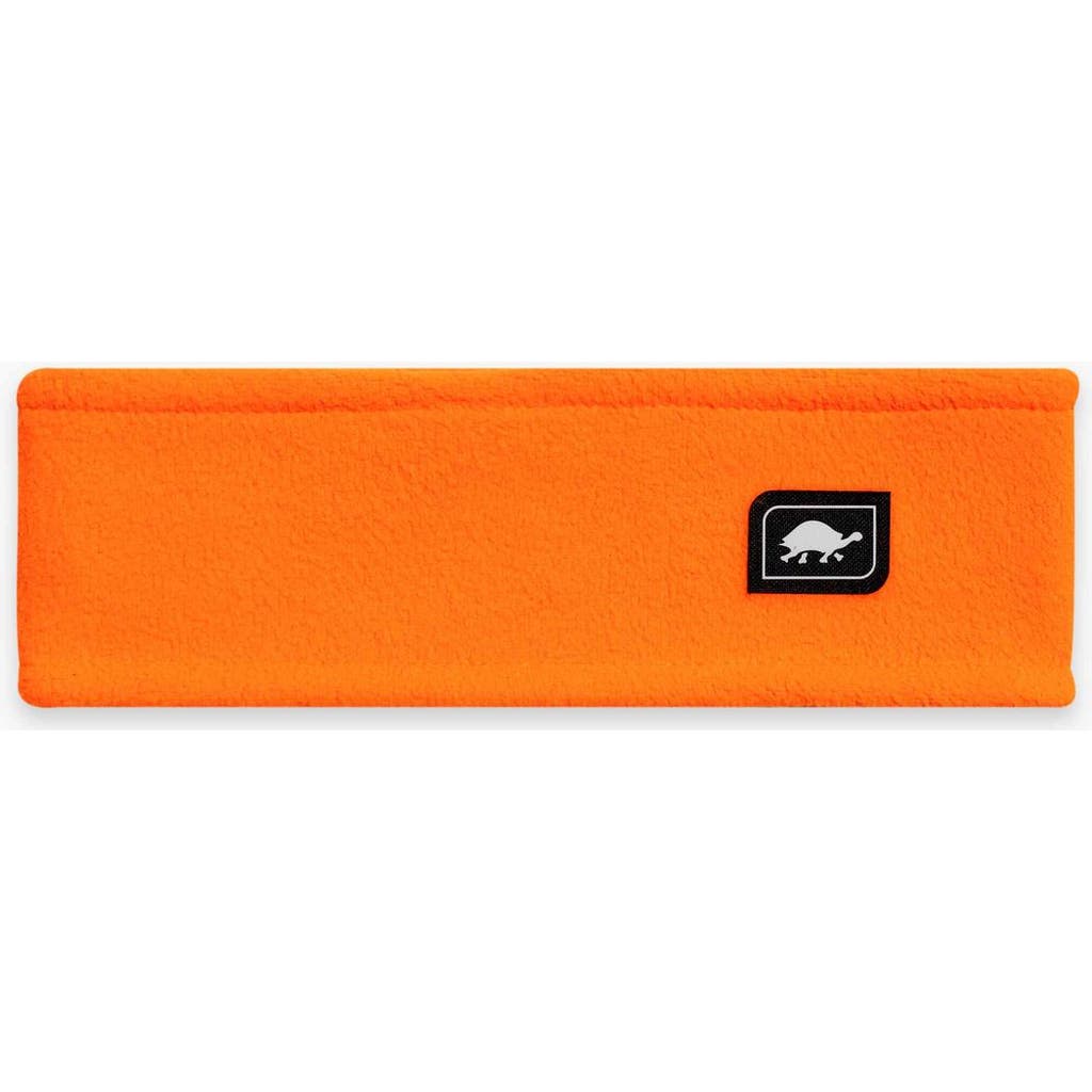 Turtle Fur Double-layer Fleece Headband In Brown