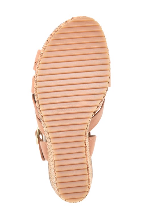 Söfft Carlana Wedge Sandal In Luggage