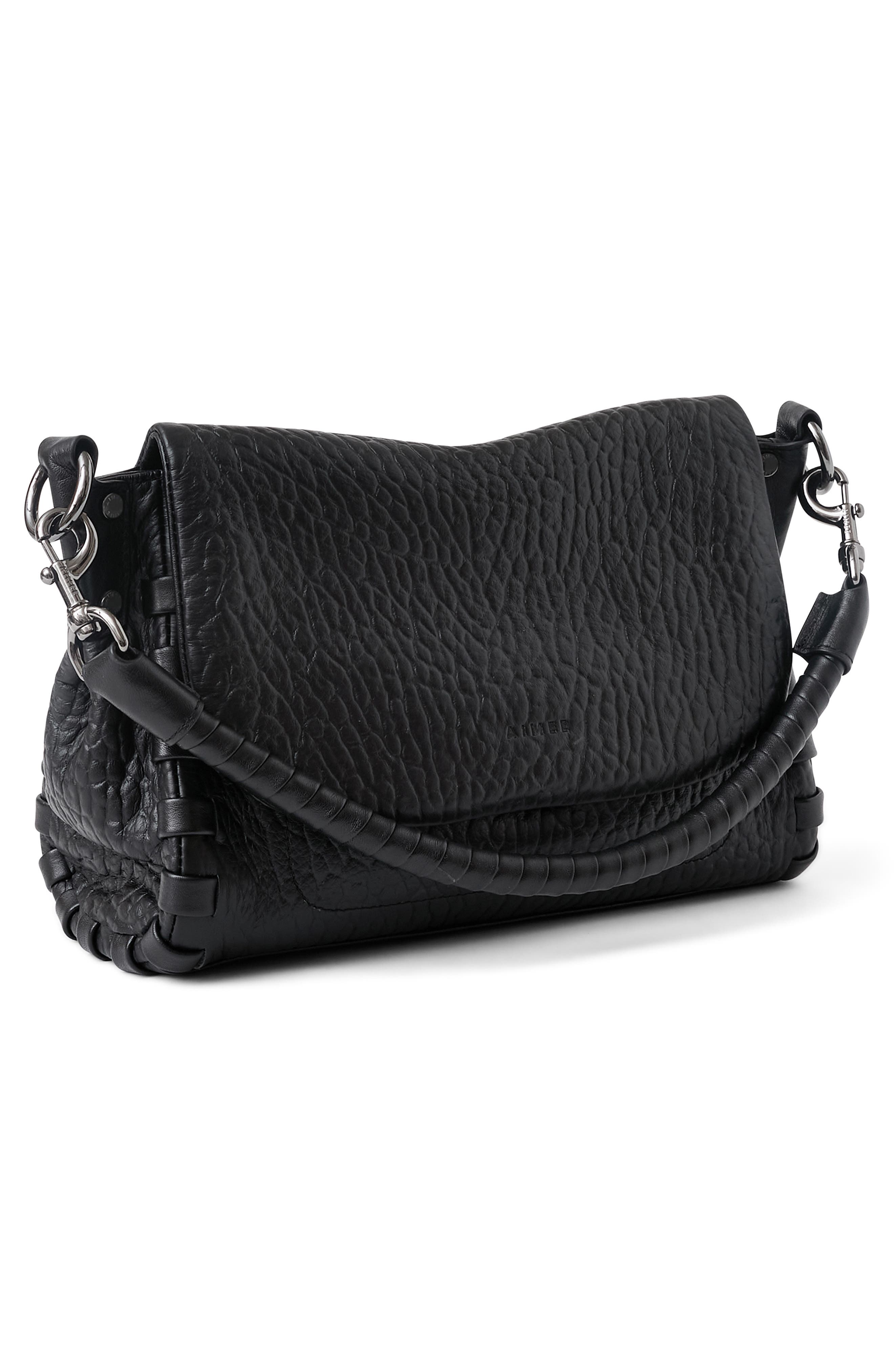 Zen Convertible Crossbody, Alternate, color, BLACK BUBBLE GRAIN