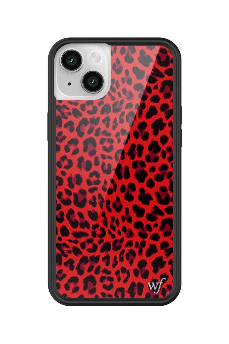 Meow | Red iPhone Case, Main, color, Red