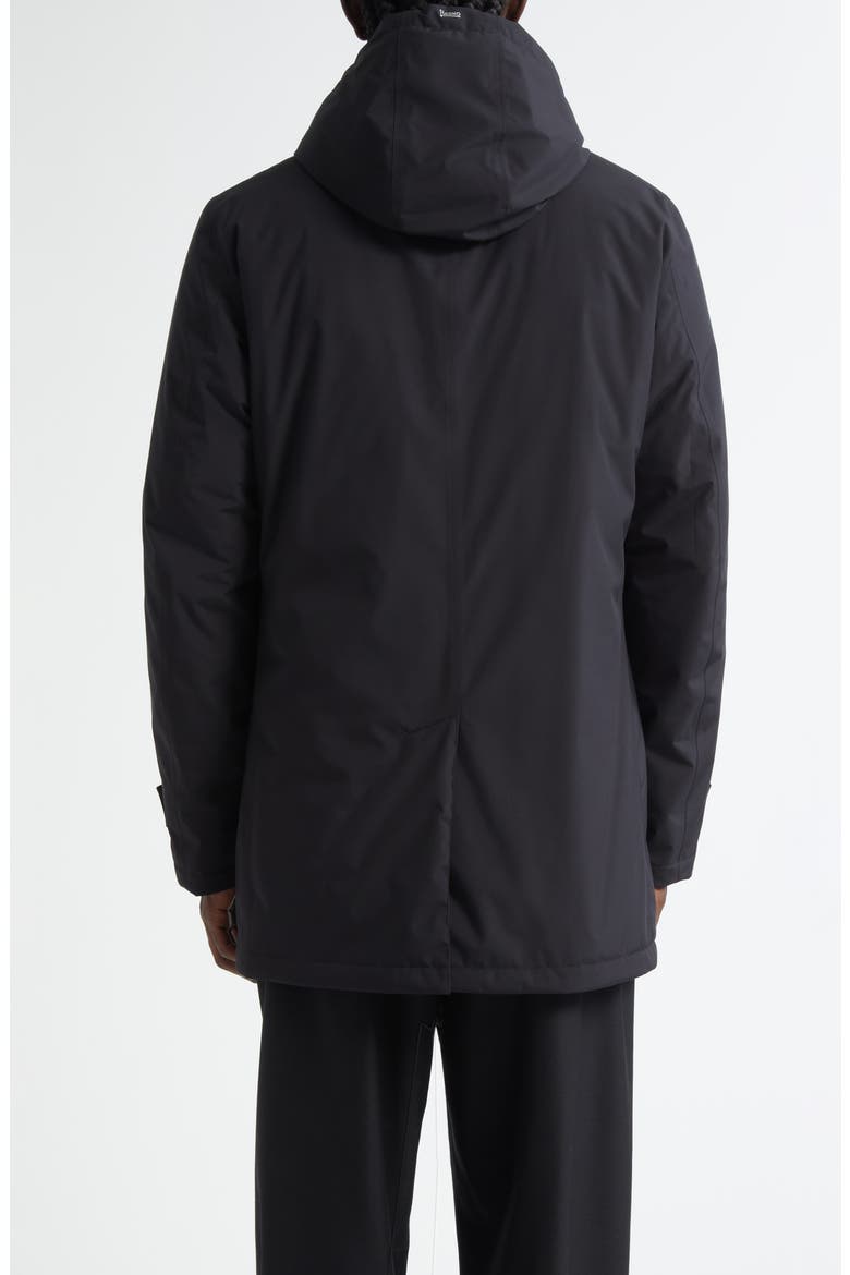 Functional Wardrobe Waterproof Hooded Raincoat, Alternate, color, BLACK