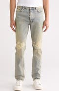 Ksubi Chitch Sture Trashed Idols Slim Tapered Leg Jeans
