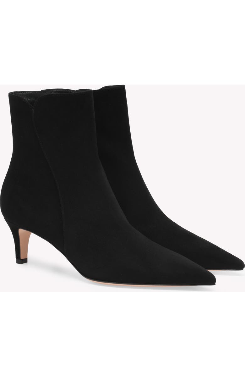 Gianvito Rossi Levy 55 Booties, Alternate, color, Black Suede