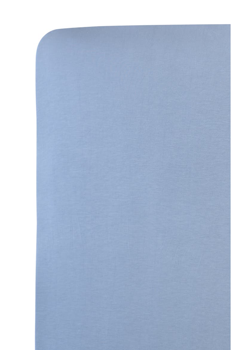 Jersey Crib Sheet, Alternate, color, SLATE