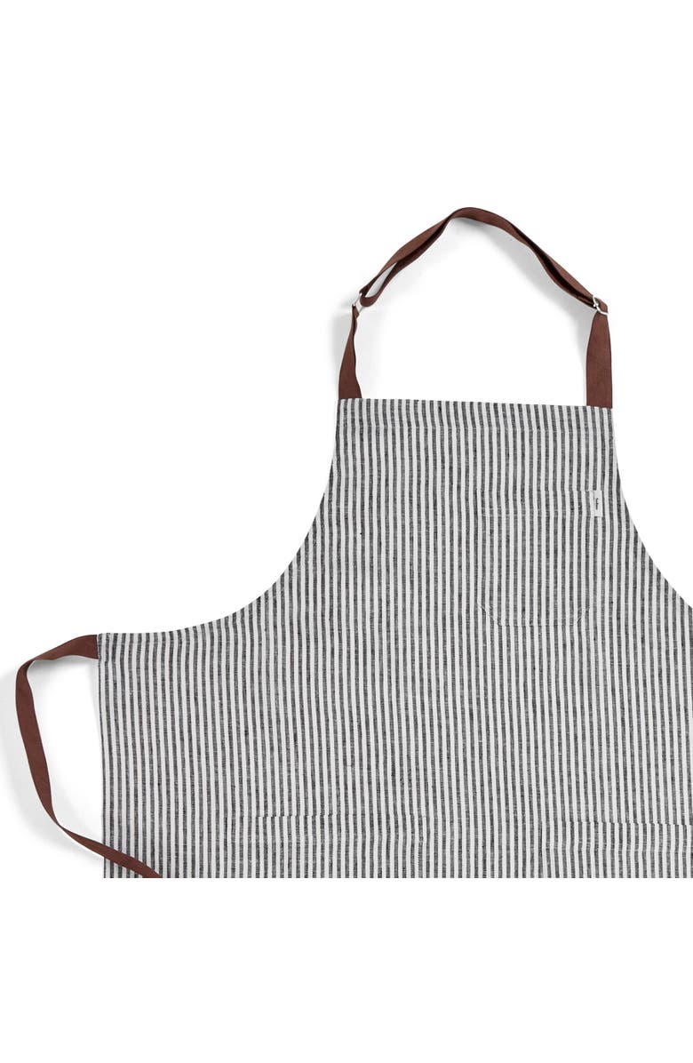 Solino Home Linen Bib Apron, 33" x 30" Inch, Alternate, color, 