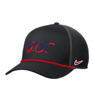 Nike Men's Nike Black USMNT Rise Rope Trucker Adjustable Hat