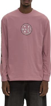 Maui & Sons Chaser Graphic Long Sleeve T-Shirt