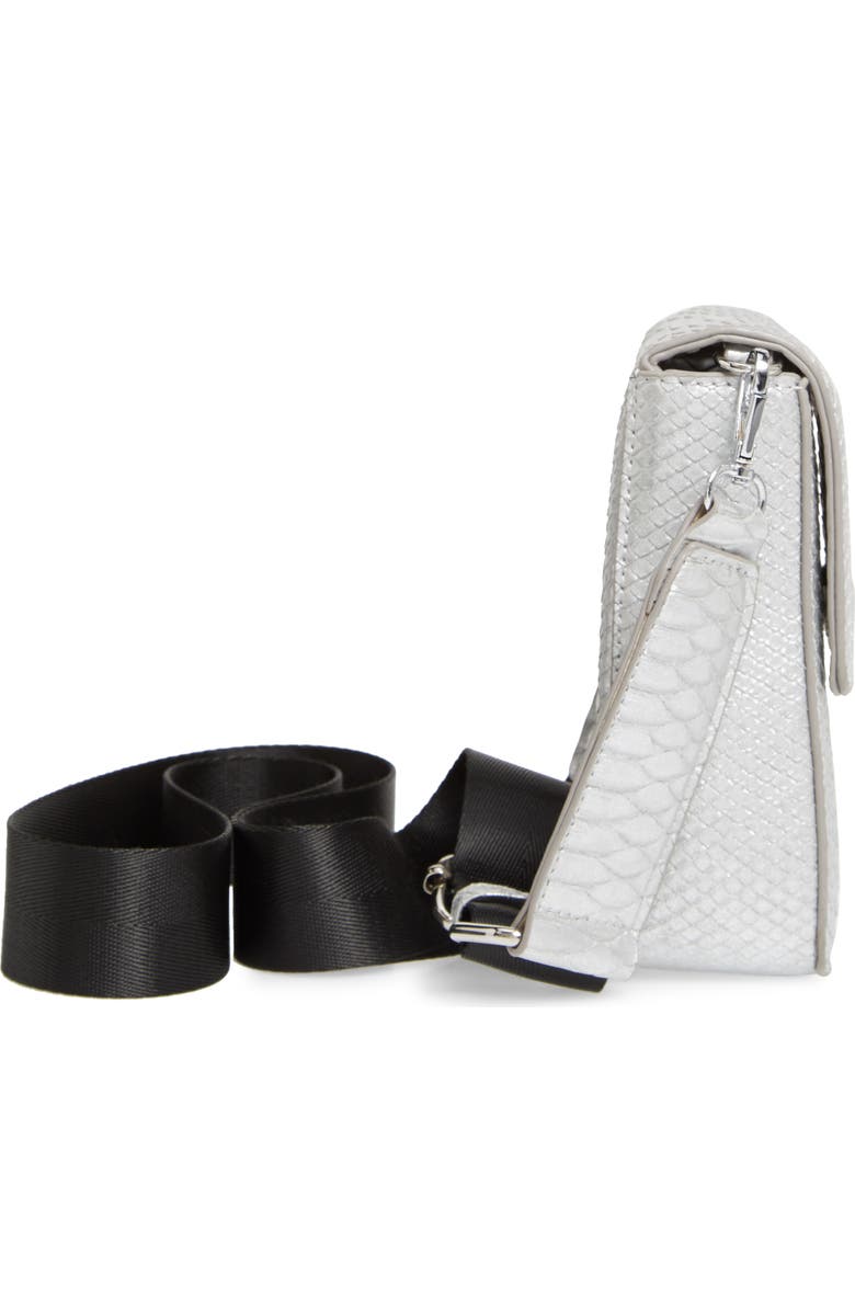 BP. Faux Leather Nylon Strap Crossbody Bag, Alternate, color,