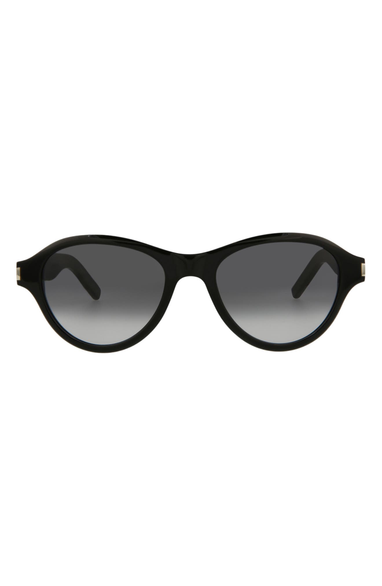 Saint Laurent 51mm Gradient Oval Sunglasses