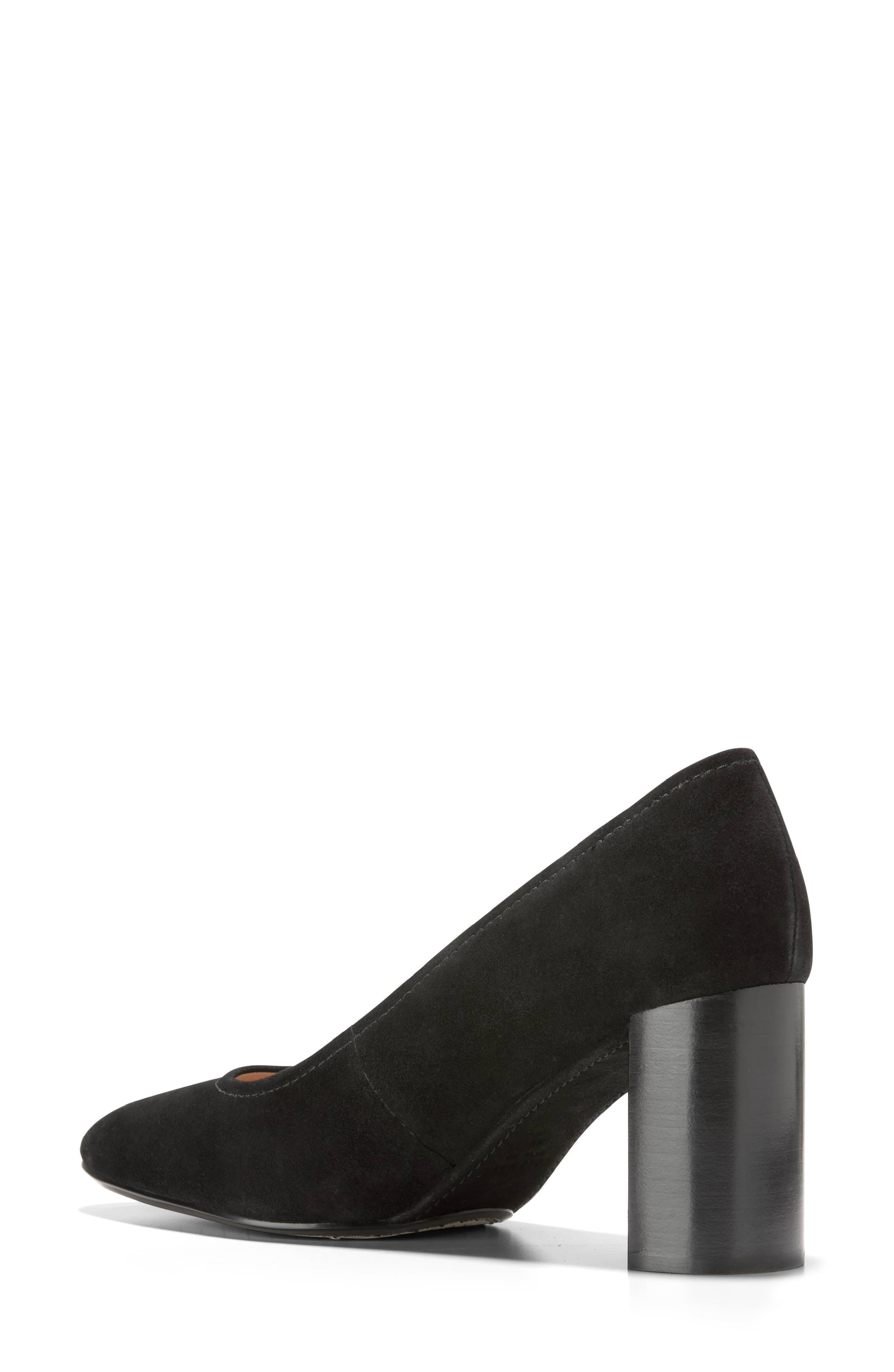 Cole Haan Nella Pump, Alternate, color, Black Suede
