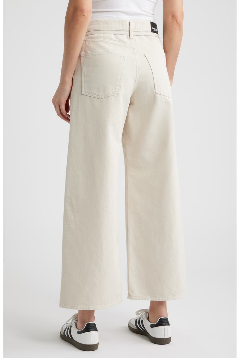 Morgan Mid Rise Jeans, Alternate, color, LIGHT CREAM COLORED