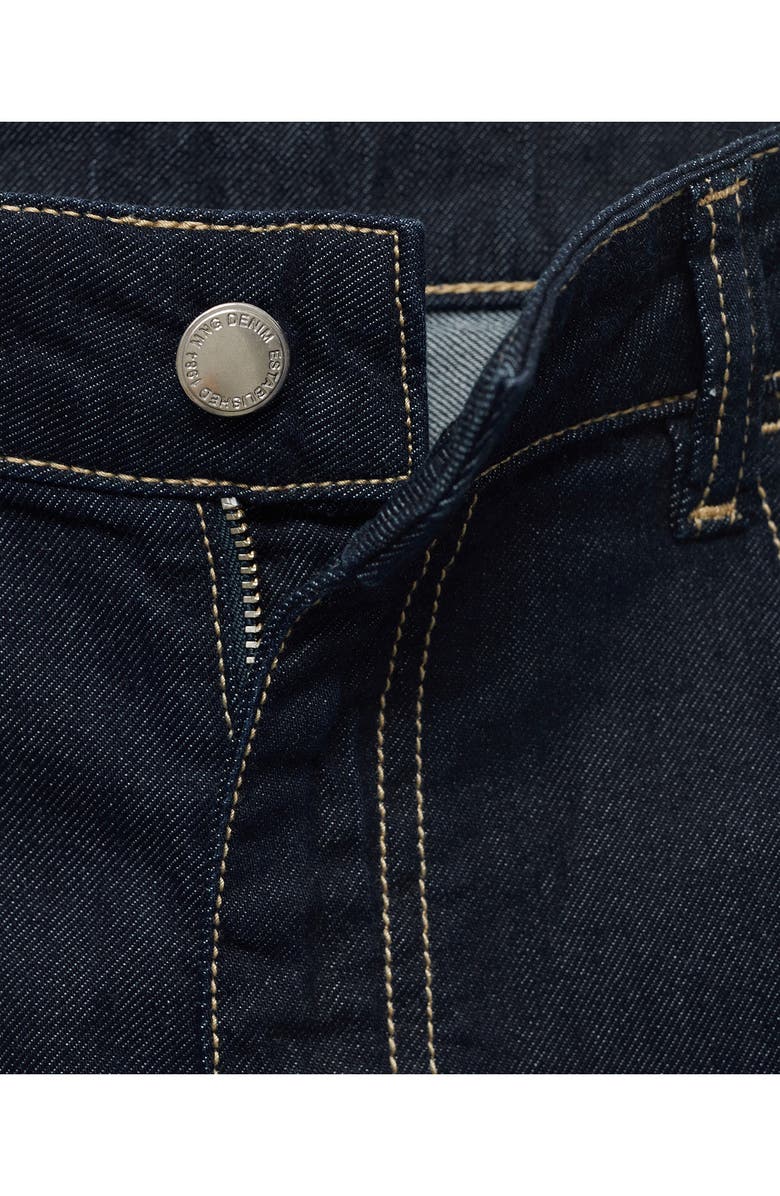 MANGO Low Rise Wide Leg Jeans, Alternate, color, Open Blue