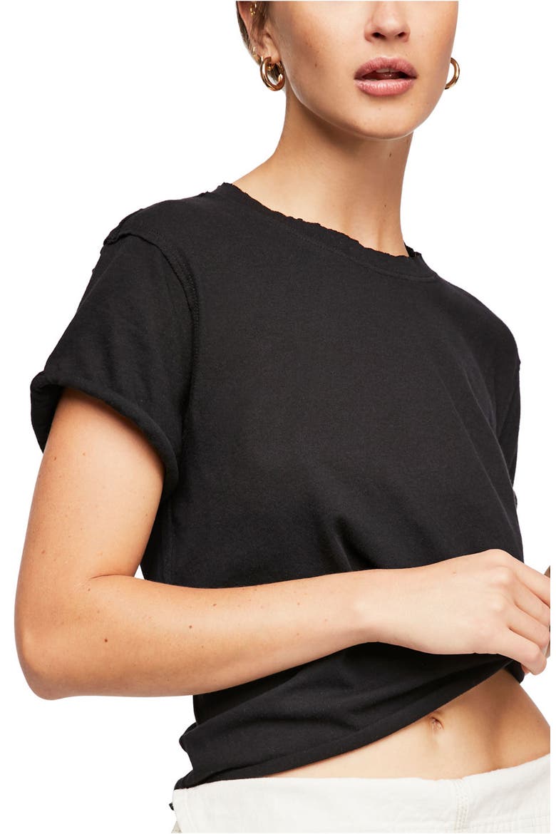 The Perfect T-Shirt, Main, color, BLACK