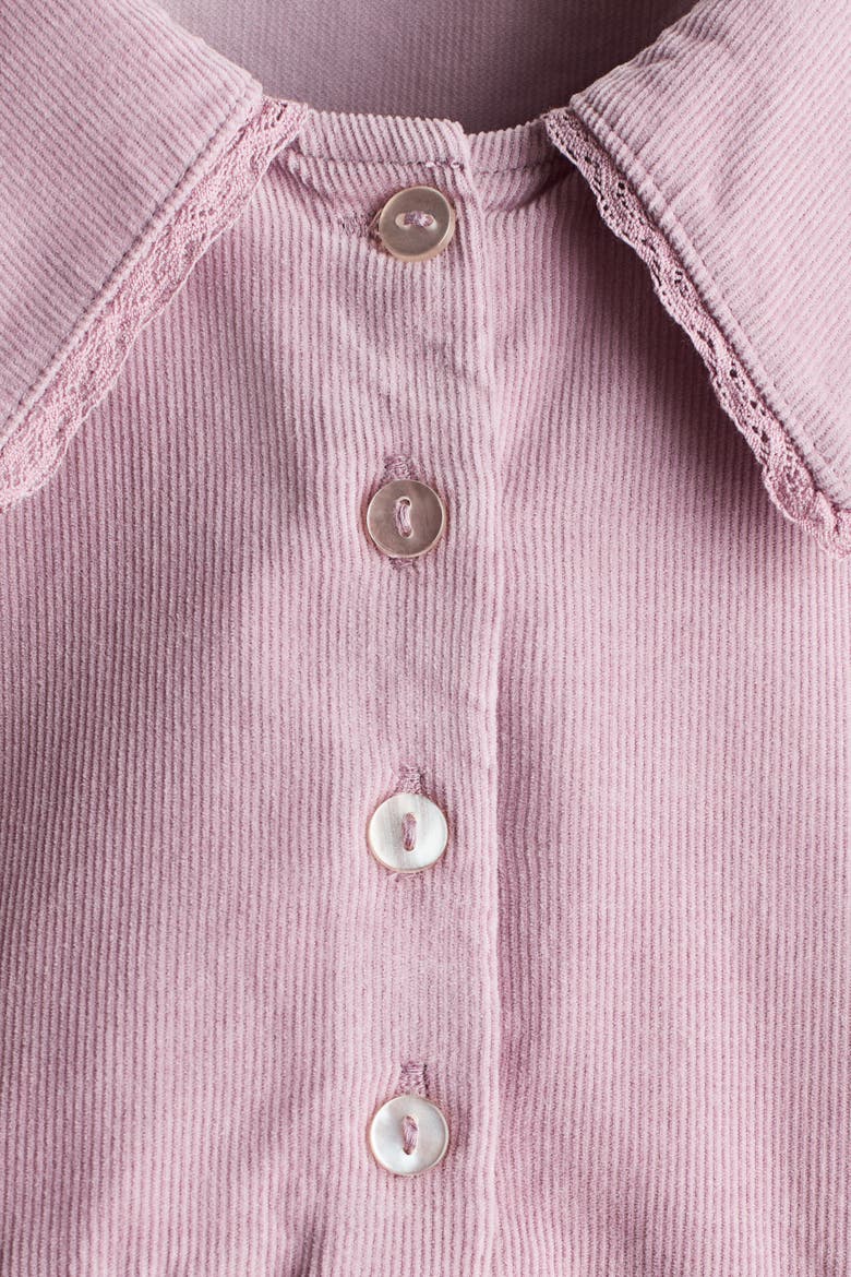 Cotton Corduroy Dress, Alternate, color, Light purple