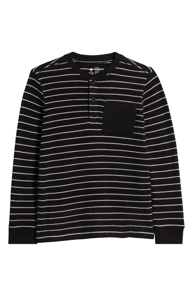 Tucker + Tate Kids' Stripe Waffle Pocket Henley, Main, color, 