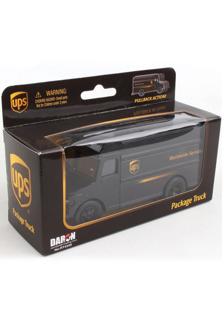 Pullback Package Truck Toy Vehicle, Alternate, color, Multicolored