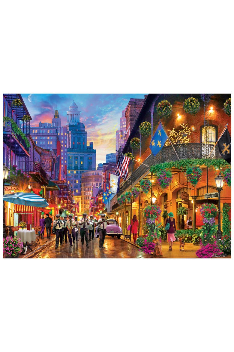 New Orleans Style 1000 Piece Puzzle, Alternate, color, Multicolor
