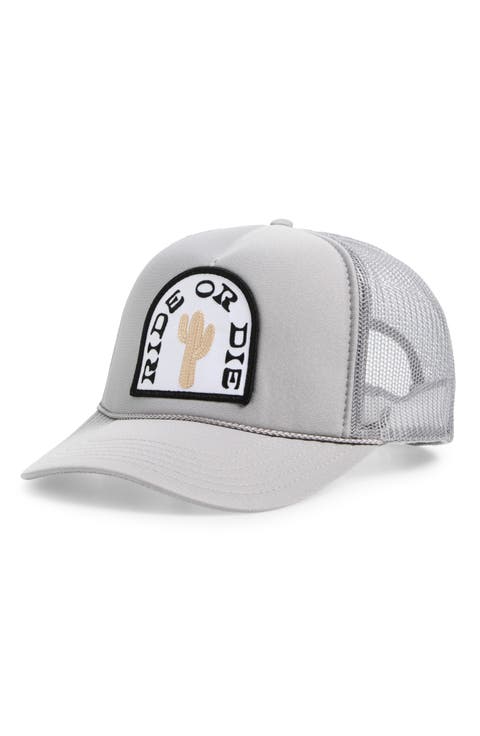 Ride or Die Patch Snapback Trucker Hat