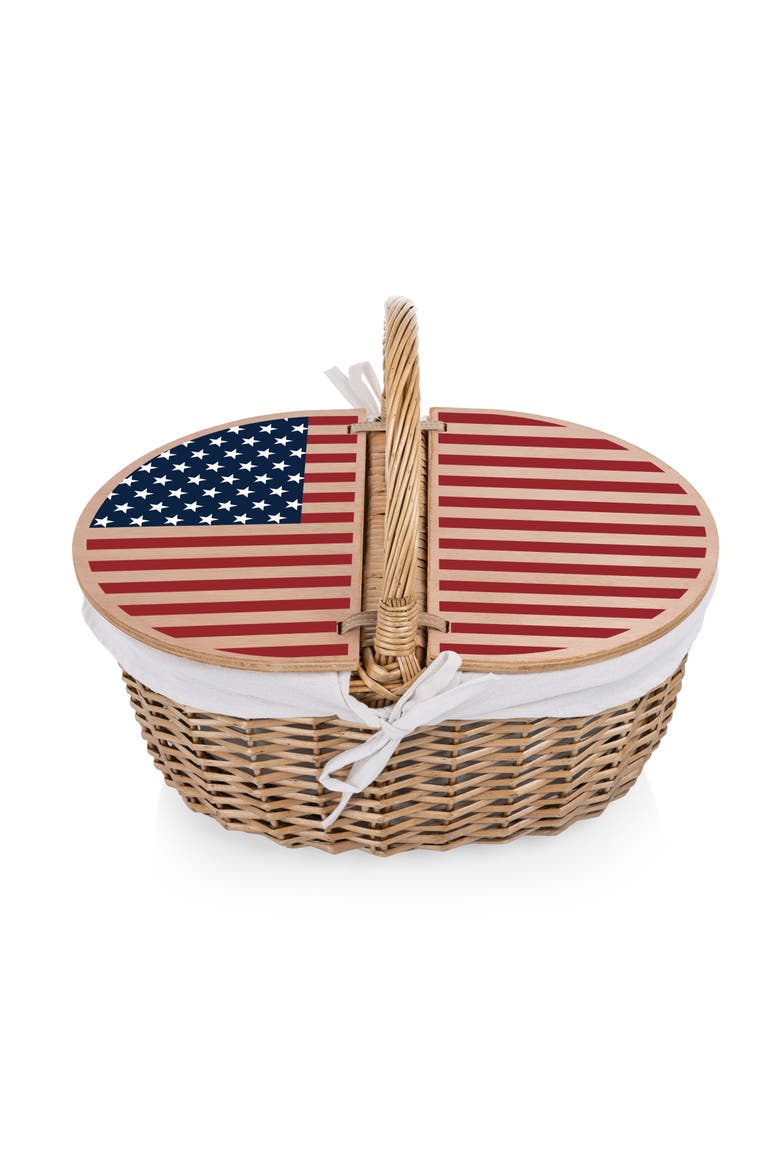 Americana Country Basket, Main, color, Americana