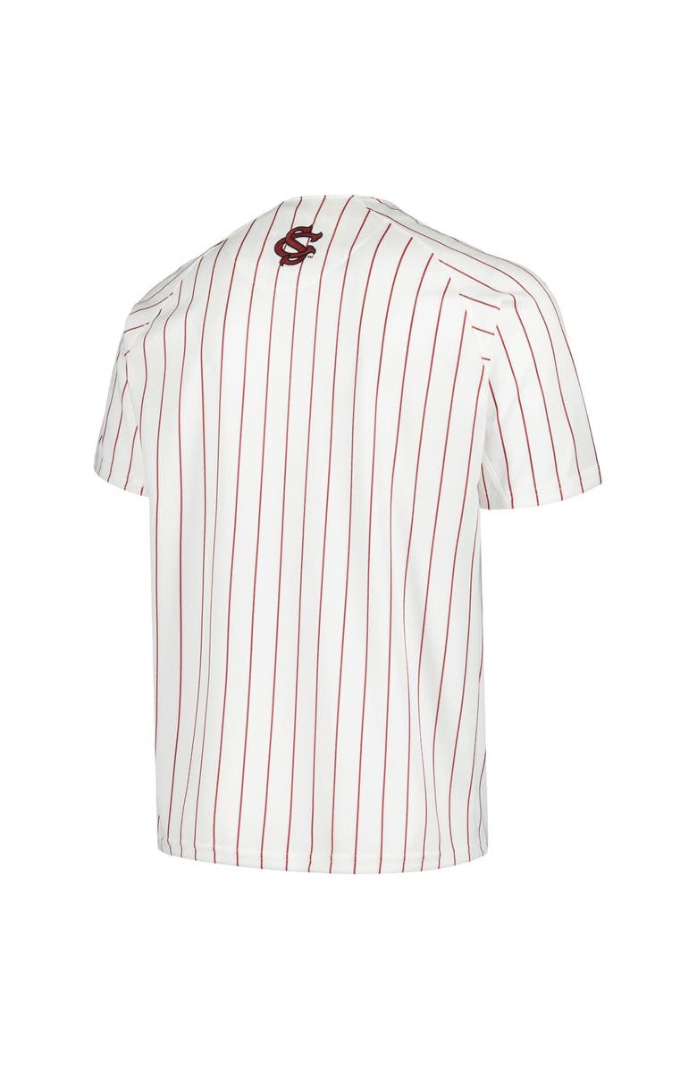 Under Armour Men's Under Armour White South Carolina Gamecocks Softball V-Neck Jersey, Alternate, color, 