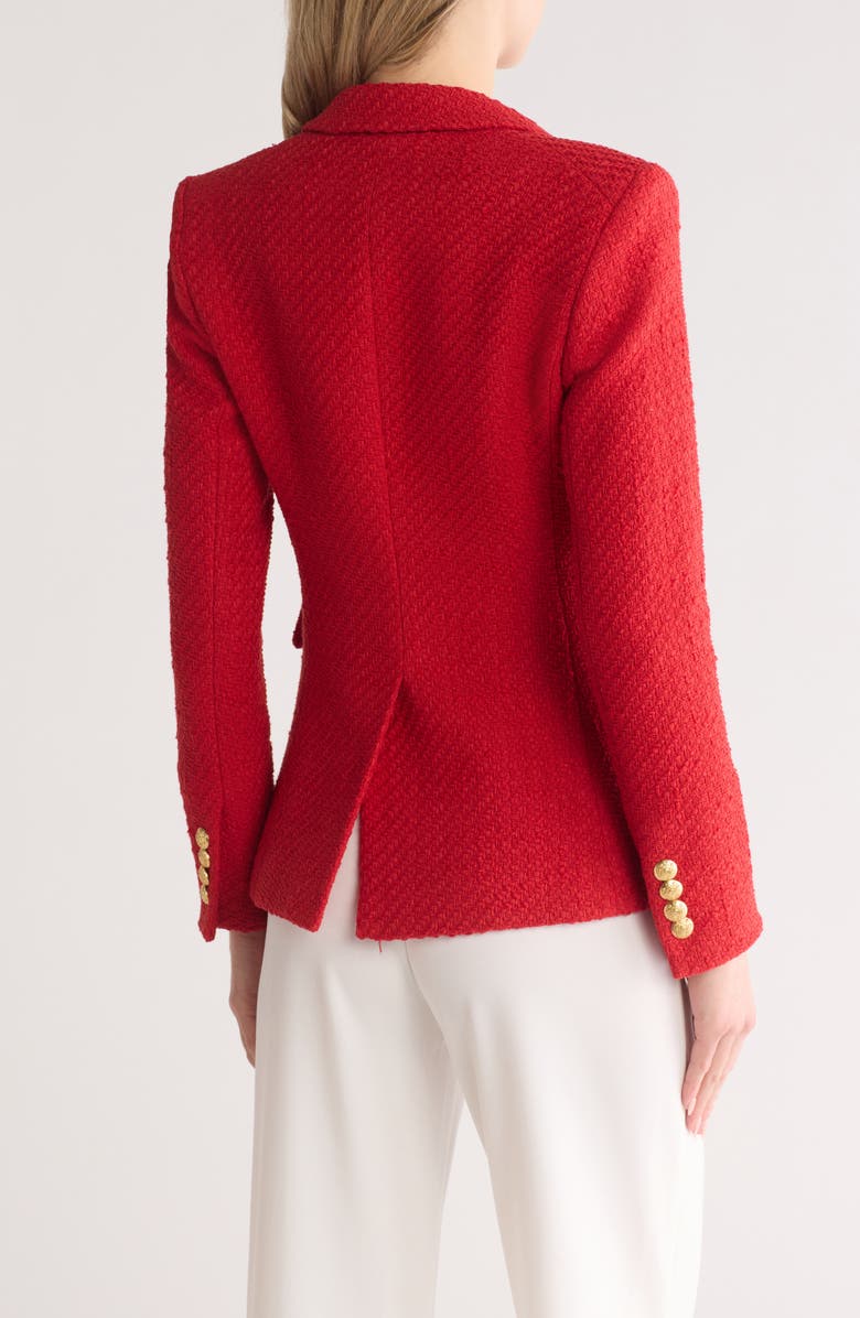 Veronica Beard Dickey Tweed Cutaway Blazer, Alternate, color, 