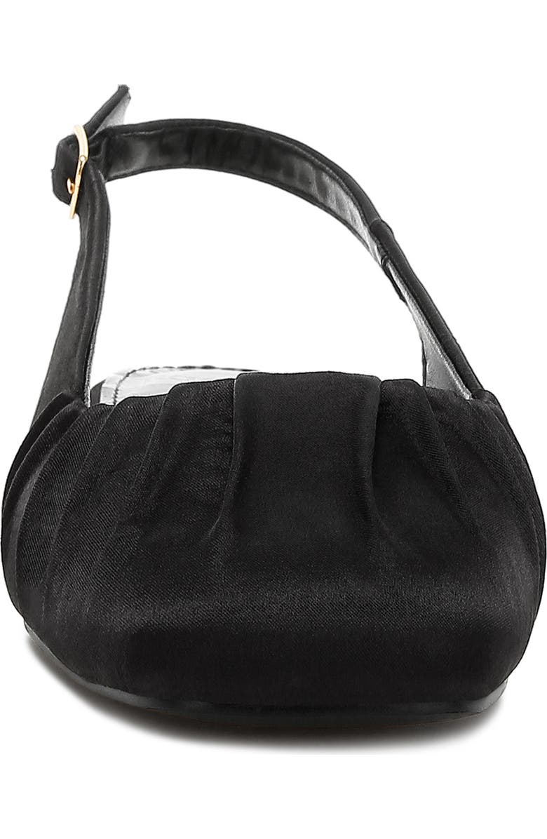 Rag & Co Cheeni Satin Slingback Flat, Alternate, color,