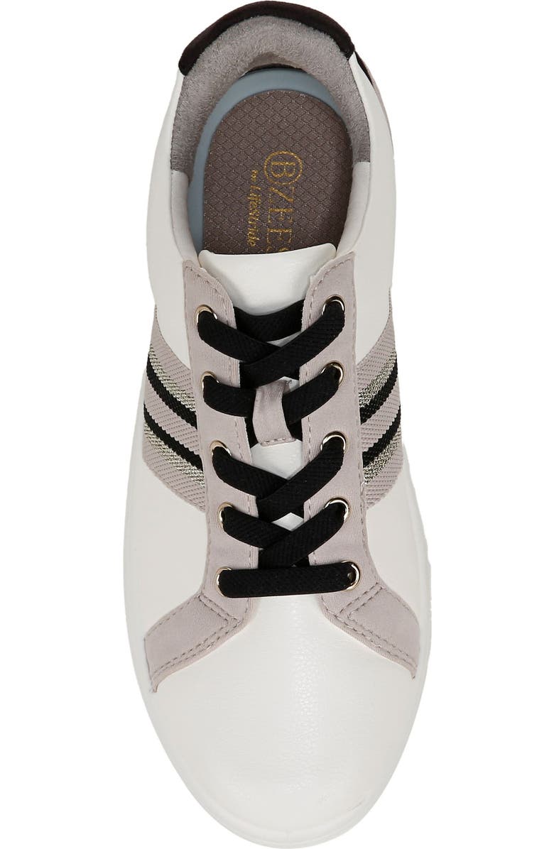 LifeStride Happy Friday Sneaker, Alternate, color, White/Black