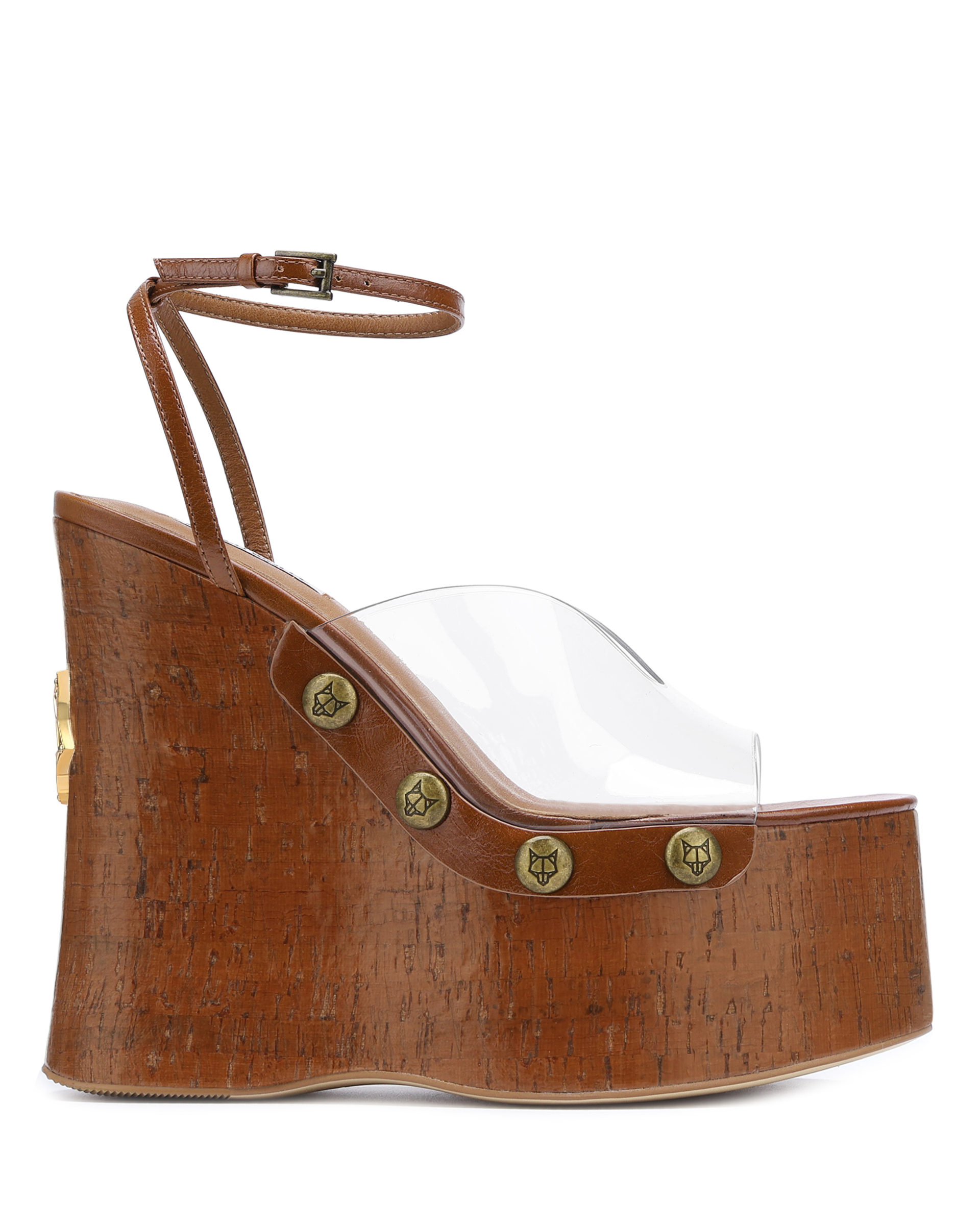 Naked Wolfe Tiger Lilly Heel, Alternate, color, Clear