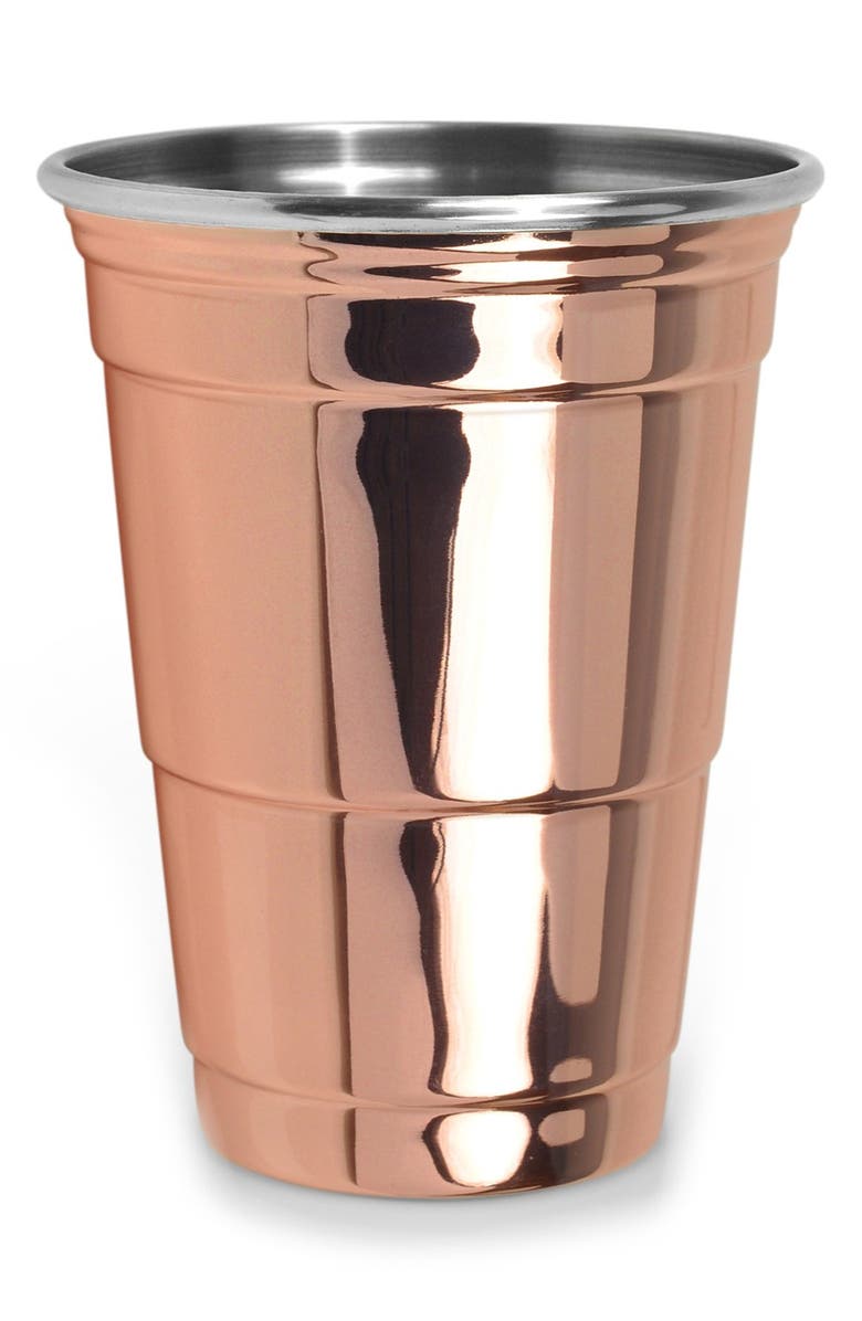 Fred & Friends Copper Party Cup, Main, color,