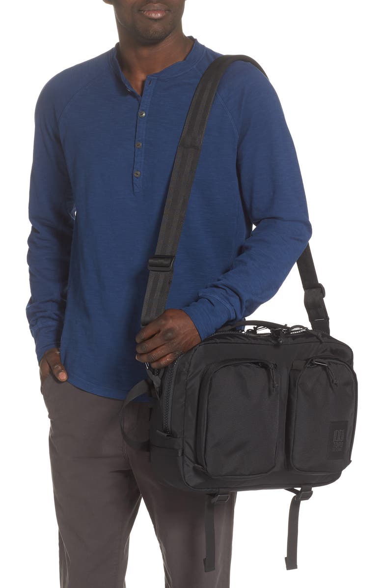 Topo Designs Global Water Repellent Briefcase, Alternate, color,