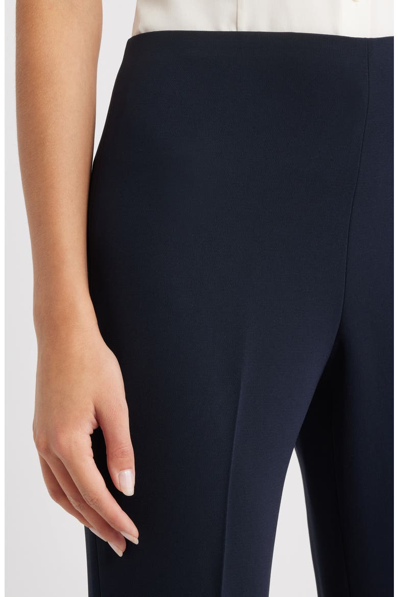 'Demitria - Admiral Crepe' Flare Leg Pants, Alternate, color, DEEP NAVY