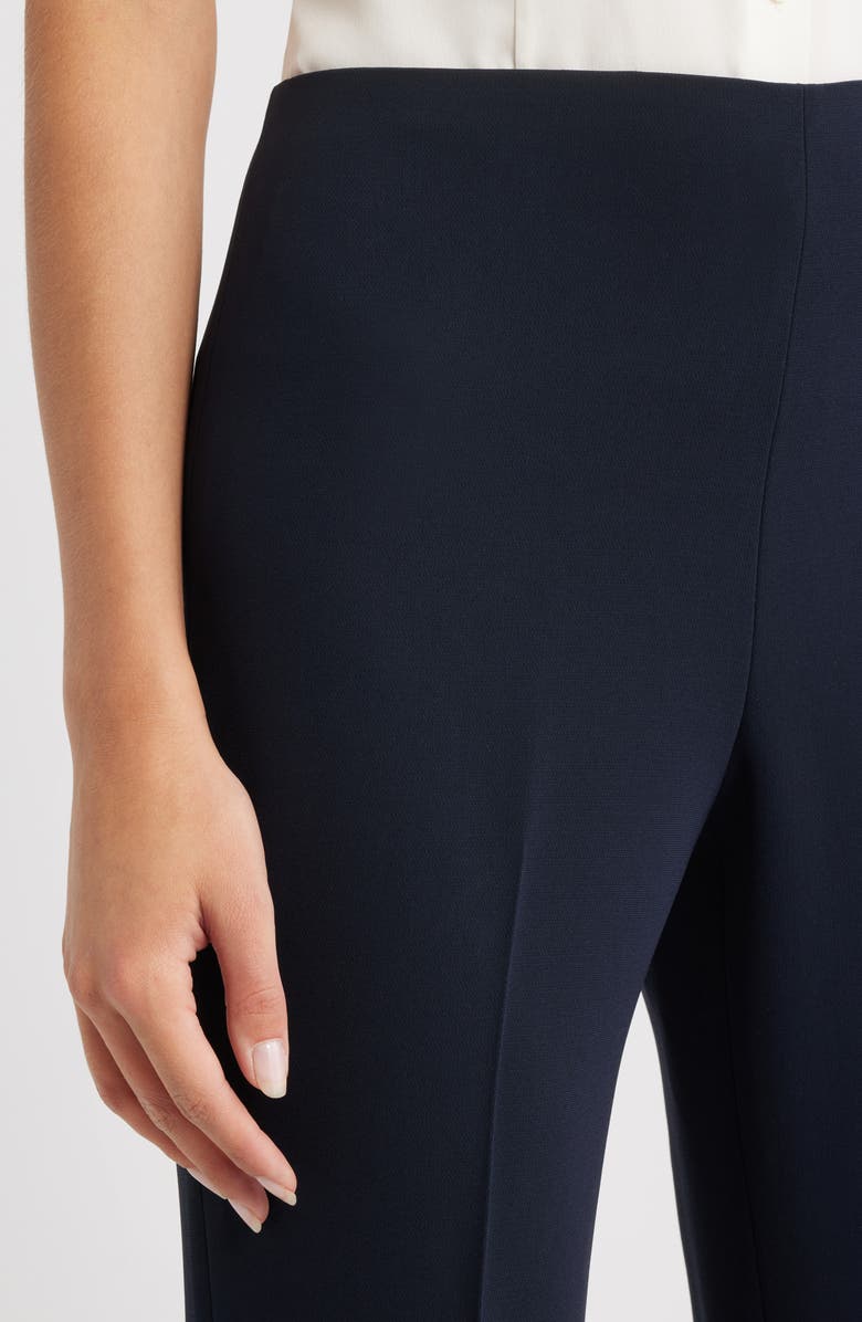 Theory 'Demitria - Admiral Crepe' Flare Leg Pants, Alternate, color, Deep Navy