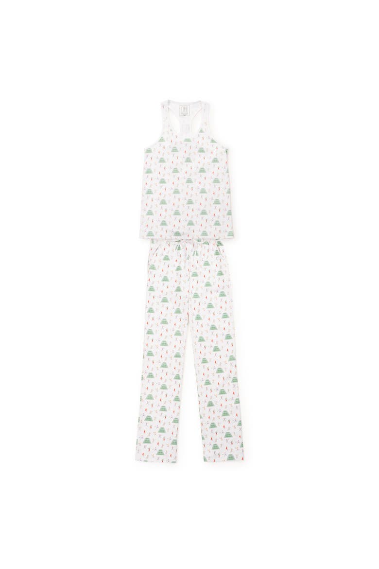 Sharon Women's Pajama Pant Set, Main, color, Tennis Life