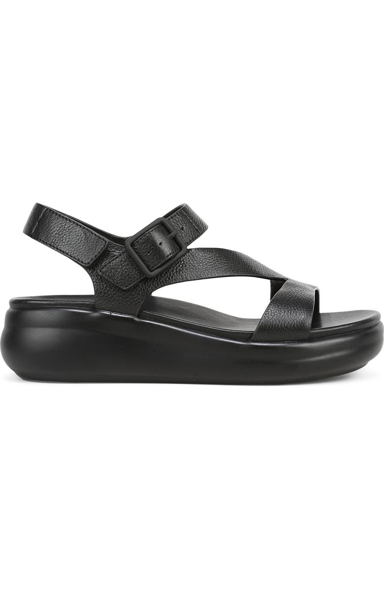Naturalizer Chance Platform Sandal, Alternate, color, Black