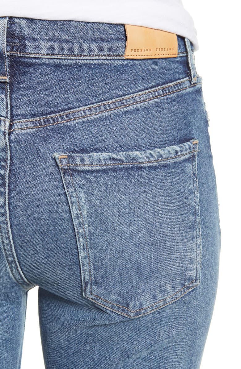 Citizens of Humanity Demy High Waist Crop Flare Jeans, Alternate, color,