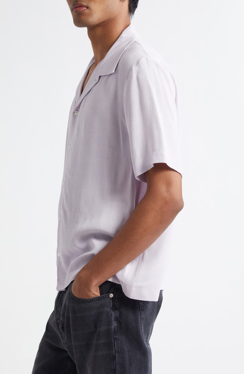 Séfr Noam Short Sleeve Button-Up Shirt, Alternate, color, Arizona Lilac