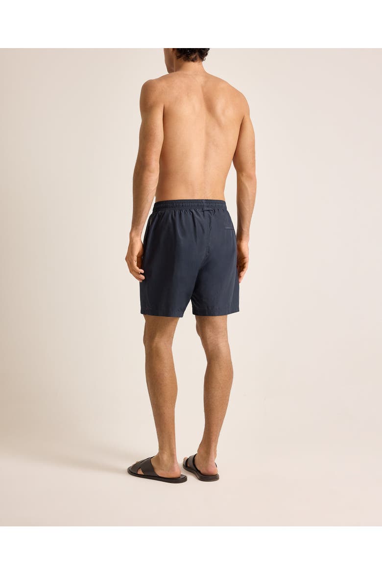Mastiff Longest-Length Relaxed Fit Drawcord Swim Shorts, Alternate, color, Granite
