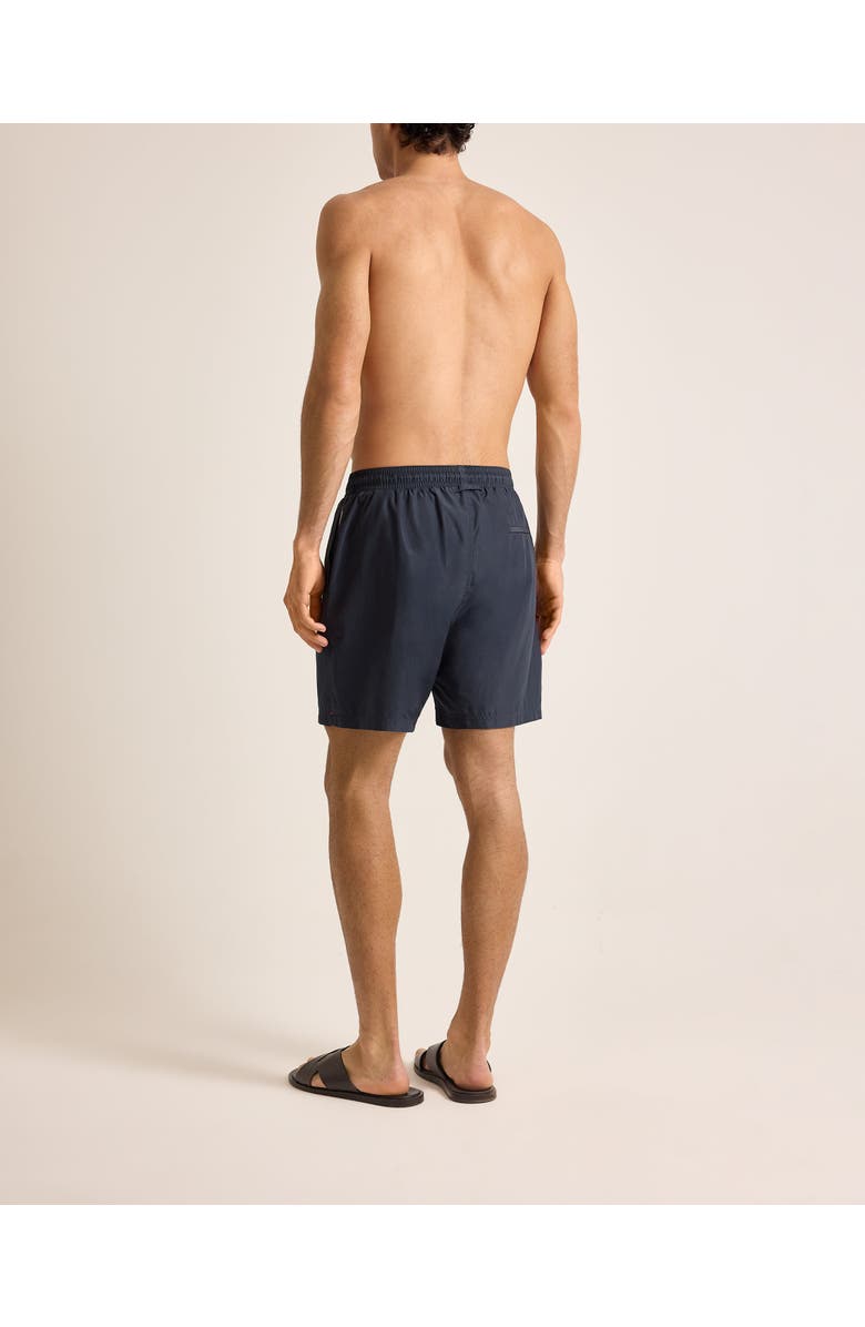 Orlebar Brown Mastiff Longest-Length Relaxed Fit Drawcord Swim Shorts, Alternate, color, Granite