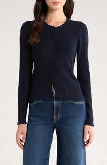 CeCe Pointelle Cardigan