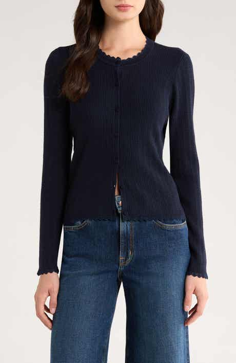 CeCe Pointelle Cardigan