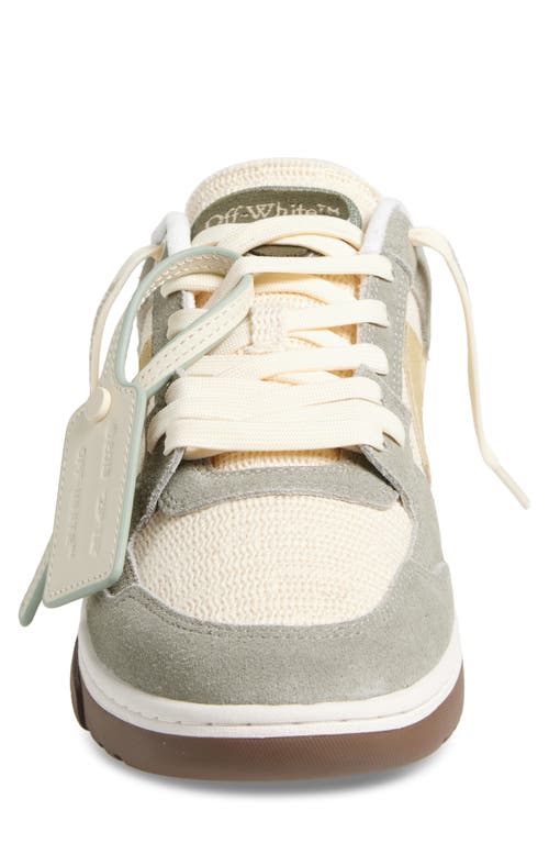 Off-white Out Of Office Sneakers Multicolor In Medium Grey - Cream